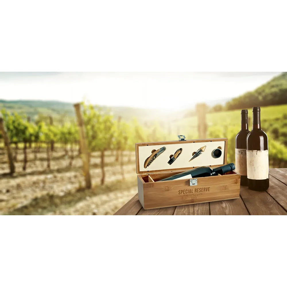 Conjunto de Vinho Syrah S