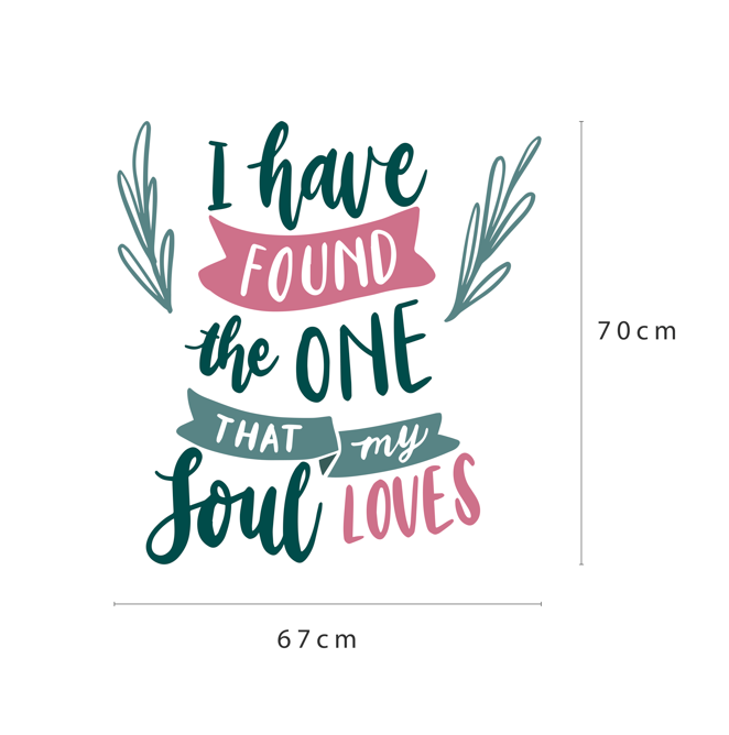 'I Have Found The One That My Soul Loves'