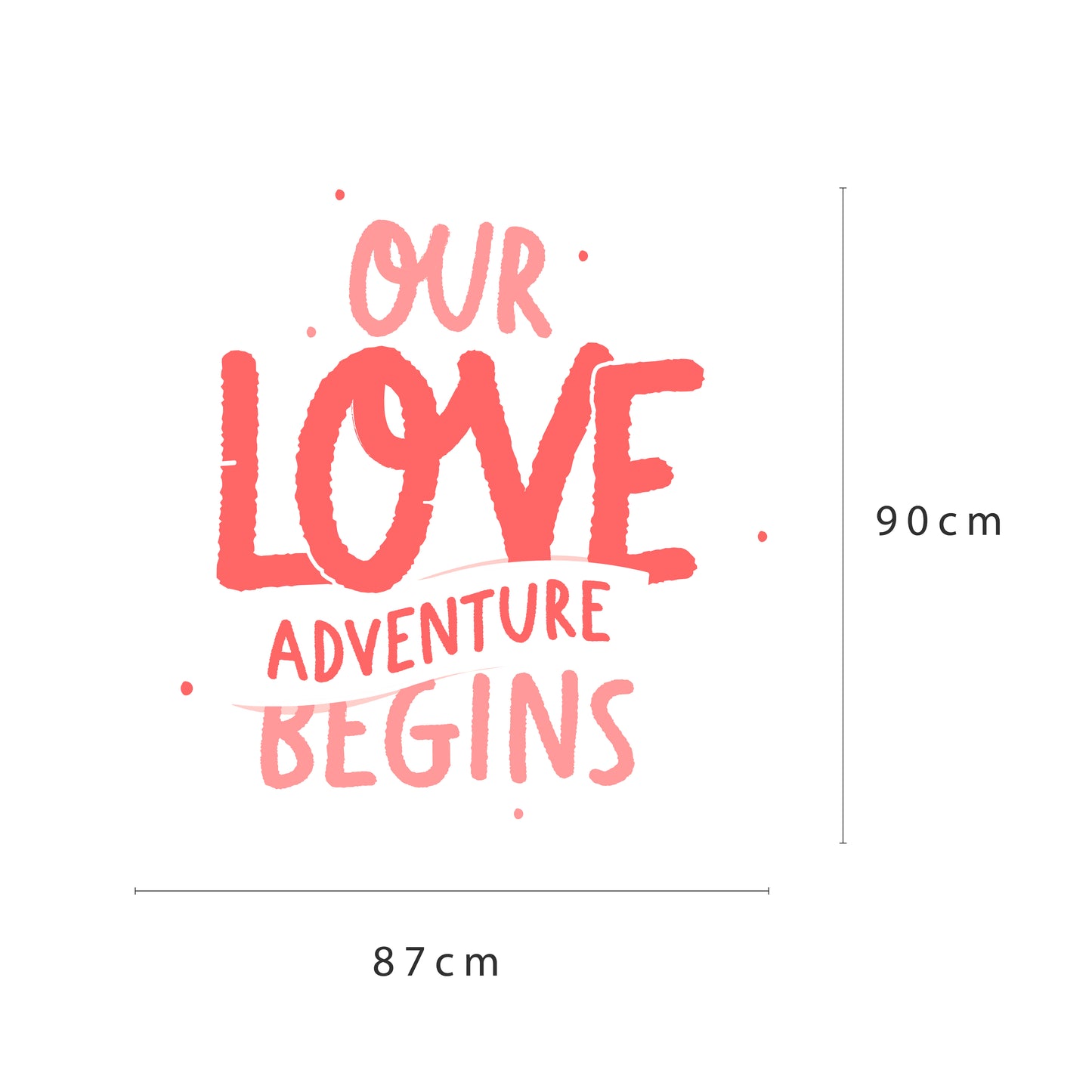 'Our Love Adventure Begins'